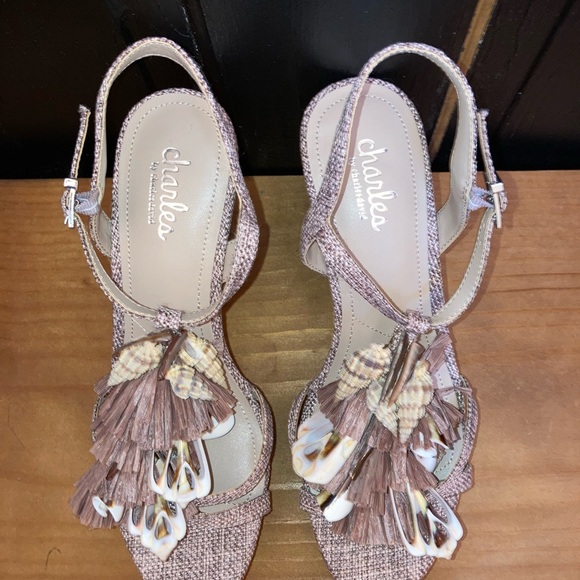 Charles By Charles David La Jolla Wedge Sandal, Size: 8 1/2 - Picture 3 of 9